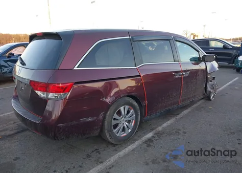 2016 Honda Odyssey Ex z USA, uszkodzony, nr VIN 5FNRL5H4XGB115543